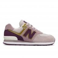 Кроссовки для девочек демисезонные New Balance GC574MLG р.36 розовые