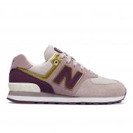 Кроссовки для девочек демисезонные New Balance GC574MLG р.37,5 розовые