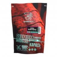 Прикормка INTERKRILL Premium Series Карась чеснок/ чабрец 1000 г