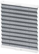 Штора-плиссе Rollotex ткань JUNO 65х135 см Серебряно-серая