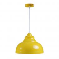 Подвес Светкомплект Loft PLC 412 1x40 Вт E27 желтый