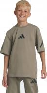 Футболка Adidas J ZNE TEE JF8923 р.128 хаки