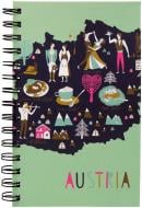 Блокнот A5- 80 листа Maps 8442-05-A Axent