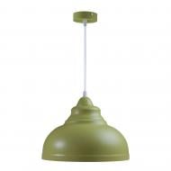 Подвес Светкомплект Loft PLC 412 1x40 Вт E27 оливковый