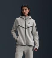 Джемпер Nike W NSW TCH FLC WR FZ HDY 2 HV6747-063 р.L серый