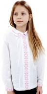 Блуза Едельвіка для дівчинки 707-14/09 р.116-122 білий
