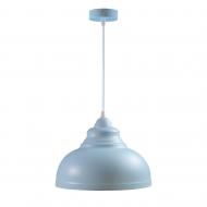 Подвес Светкомплект Loft PLC 412 1x40 Вт E27 голубой