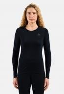 Футболка с длинным рукавом Odlo MERINO 200 BL TOP crew neck l/s 111601-15000 р.M черный