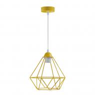 Подвес Светкомплект Loft 2123 1x40 Вт E27 желтый