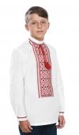 Вишиванка Едельвіка 176-17/09 з червоною вишивкою р.134-140 білий