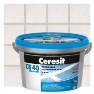 Затирка для плитки Ceresit CE 40 AQUASTATIC №04 5 кг серебряный