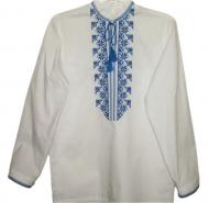 Вишиванка Едельвіка 178-17/09 р.158 білий із блакитним