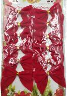 Декорация новогодняя Бантики 18 см