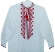 Вишиванка Едельвіка 178-17/09 р.152 білий із червоним