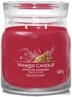 Свеча ароматическая Yankee Candle Sparkling Cinnamon (Игристая корица) Medium (1630009E)