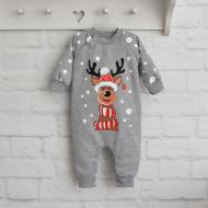 Ромпер-реглан унісекс Blanka Олені р.80 сірий 110096