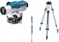 Нивелир оптический Bosch Professional GOL 20 + штатив BT 160 + линейка GR 500 0601068402