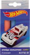 Крейда кольорова Hot Wheels HW19-077 3 кольори KITE