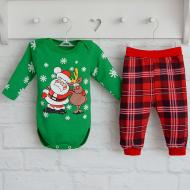 Комплект Blanka Санта зеленый р.80 110098