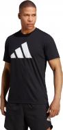 Футболка Adidas TR-ES FR LOGO T IB8273 р.2XL чорний