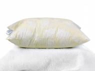 Подушка №113 Extra пуховая средняя MirSon 50x50 см с принтом