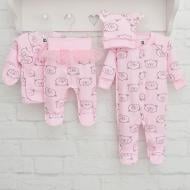 Боди для девочки Blanka Мишка р.62 розовый 110764