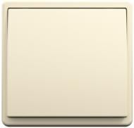 Выключатель одноклавишный Apolo без подсветки слоновая кость 50011 TMF