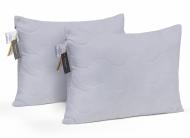 Набір подушок №9013 Eco Light Gray BamBoo середні MirSon 50x70 см сірий