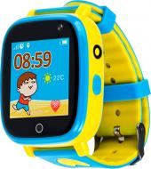 Смарт-часы детские AmiGo GO001 GLORY Camera+LED yellow/blue (976266)