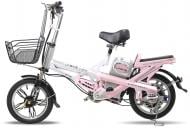 Електровелосипед Aurora A016 pink (48V350W)