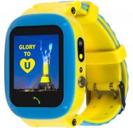 Смарт-годинник дитячий AmiGo GO004 GLORY yellow/blue (976265)