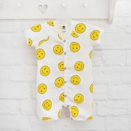 Песочник унисекс Blanka смайлик р.68 белый 110767