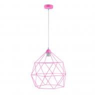 Подвес Светкомплект Loft 3335 1x40 Вт E27 розовый