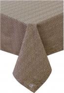 Скатертина British 120x132 см коричневий Прованс