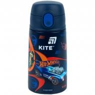 Термос KITE с трубочкой 400 мл Hot Wheels HW25-1261