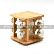 Набор емкостей Ardesto Midori для специй на подставке (AR1408B) Набор емкостей Ardesto Midori для специй на подставке (AR1408B)