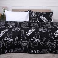 Комплект постельного белья MirSon Ranforce Elite 17-0510 Beer Bar blac мульти