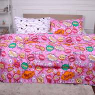 Комплект постельного белья MirSon Ranforce Elite 17-0512 Bombs pink мульти