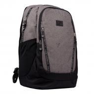 Рюкзак молодіжний YES Trendy T-116 Street slang чорний із сірим