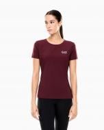 Футболка EA7 VIGOR7 W ESSENTIAL TEE SS 7W000795-AF18476-M5064 р.L бордовий