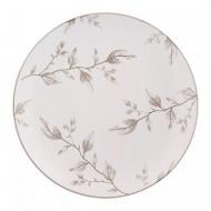 Тарелка обеденная Ardesto Asti 26.9 см керамика бело-бежевый (AR1427AB)