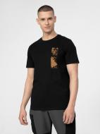 Футболка 4F 4FSS22TTSHM262-20S р.M чорний