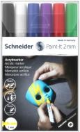 Маркер акриловый Schneider Paint-it 310 2 мм Wallet Set1 S120195 разноцветный 