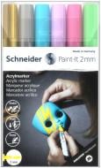 Маркер акриловий Schneider Paint-it 310 2 мм Wallet Set2 S120196 різнокольоровий