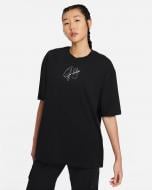 Футболка Jordan W J BRK SS GF GFX TEE J23 DM3244-010 р.S черный