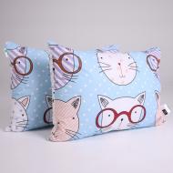 Набор подушек №3103 Сolor Fun Line Whales BamBoo средняя MirSon 50x70 см мульти