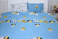 Комплект постельного белья Бязь Ranforce Elite 17-0518 Cat-dog blue 2х160х220 см мультиколор MirSon