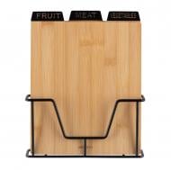 Набор кухонных досок Ardesto Midori 3 шт 23.5х7.5х27 см (AR1427B)