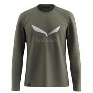 Футболка Salewa SOLIDLOGO DRY M L/S 27340-5A50 р.L зелений