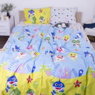 Комплект постельного белья MirSon Ranforce Elite 17-0522 Sharks are fun мульти